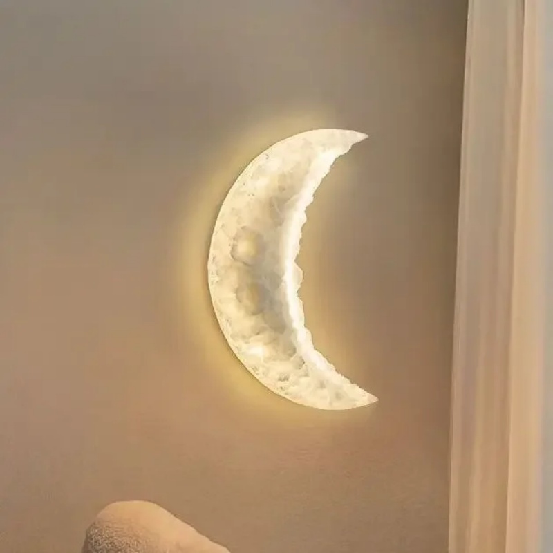 Foyer Lighting Wall Decor - Modern Basit Tasarlanmış Ay Şekilli Yaratıcı