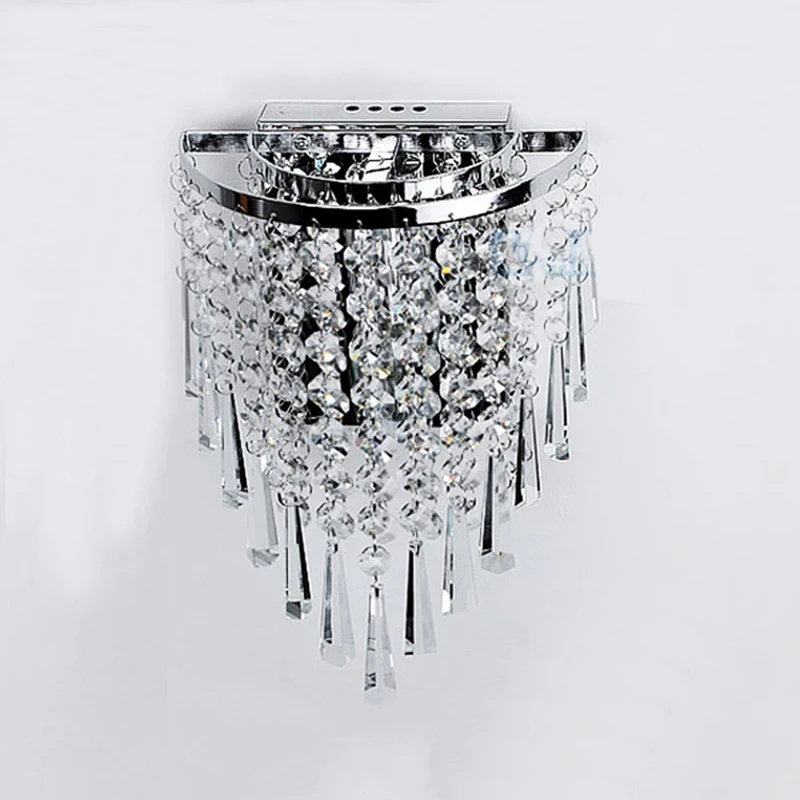 Foyer Lighting Wall Decor - 220V E14 Duvar Lambası Modern Kristal