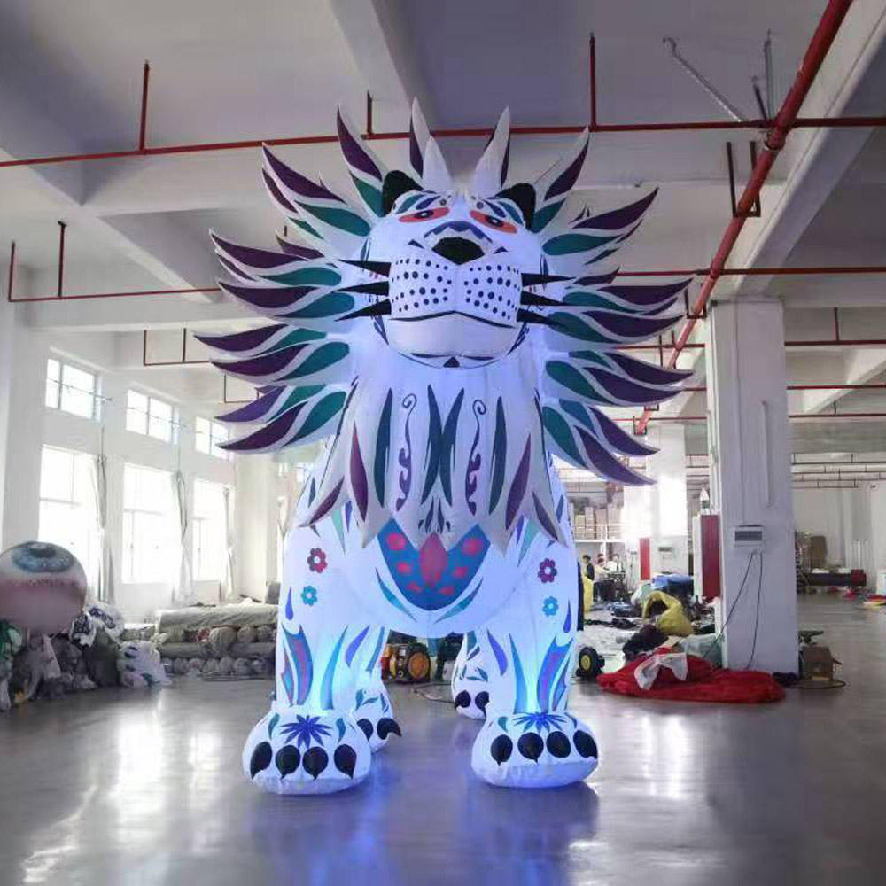 Decor Lighting The Parade - Moda Renkli Dev Şişme Aslan Led