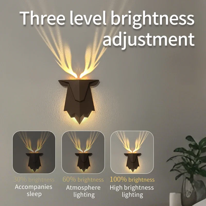 Geyik Gölge Projektör Lambası  - Foyer Lighting Wall Decor incelemesi ve fiyatı