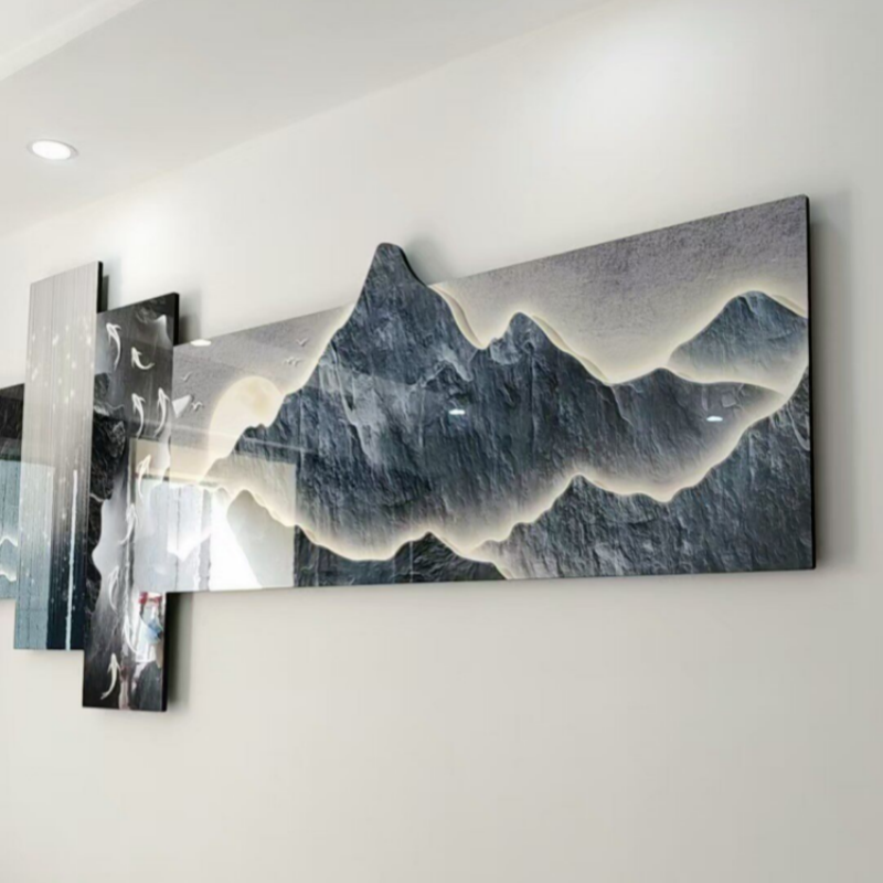 Modern LED Salon Dekorasyon Ta - Foyer Lighting Wall Decor incelemesi ve fiyatı