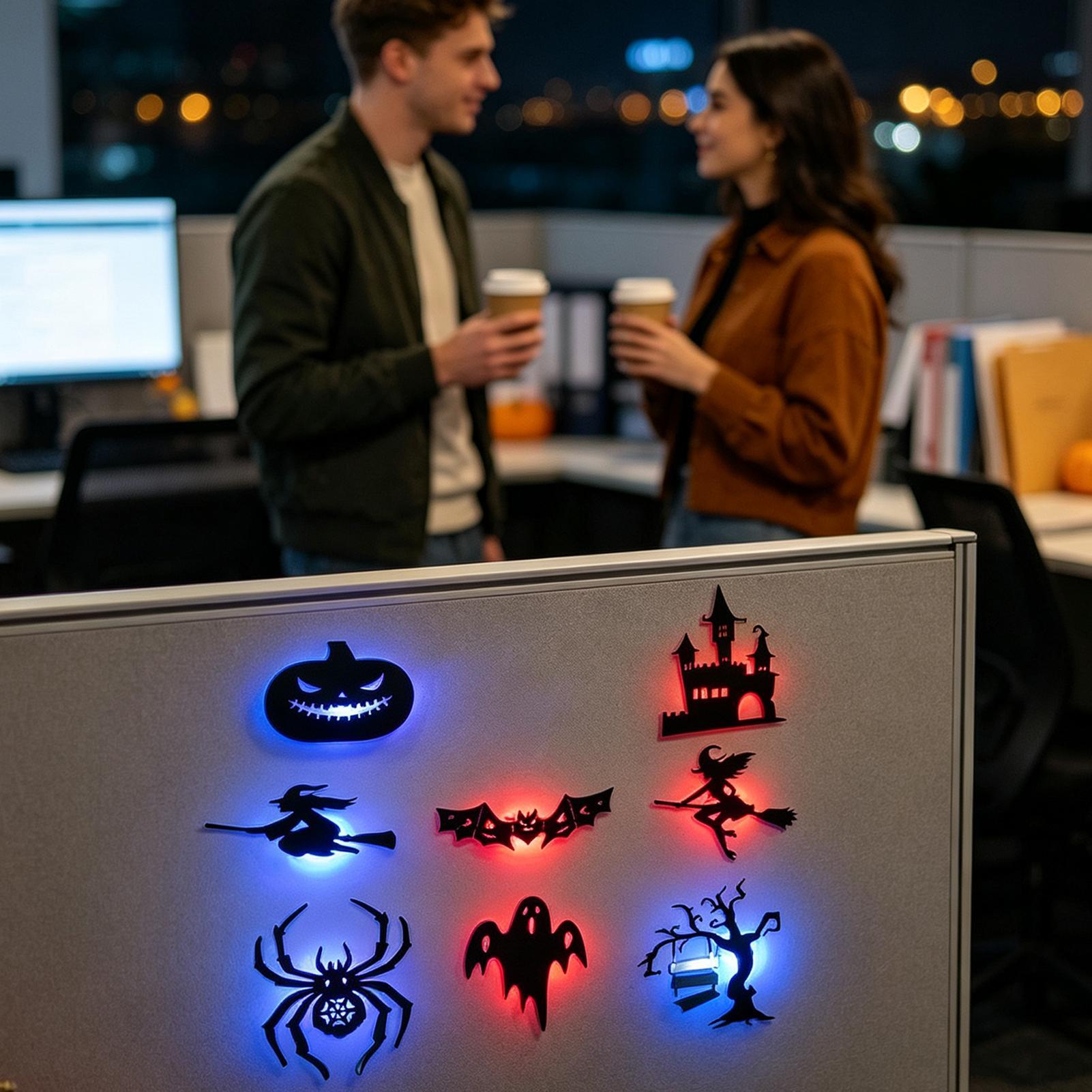 8 adet Cadılar Bayramı LED Sil - Wall Decor Lighting Tree incelemesi ve fiyatı