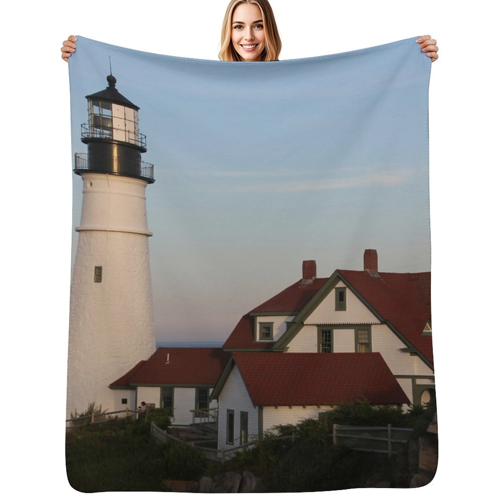 Portland Head Light Throw Blan - Lighting Home Decor Ideas incelemesi ve fiyatı