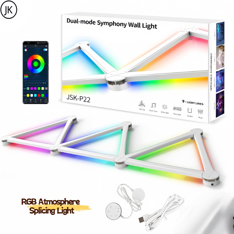 Yeni Ücretsiz Ekleme DIY RGB R - Foyer Lighting Wall Decor incelemesi ve fiyatı