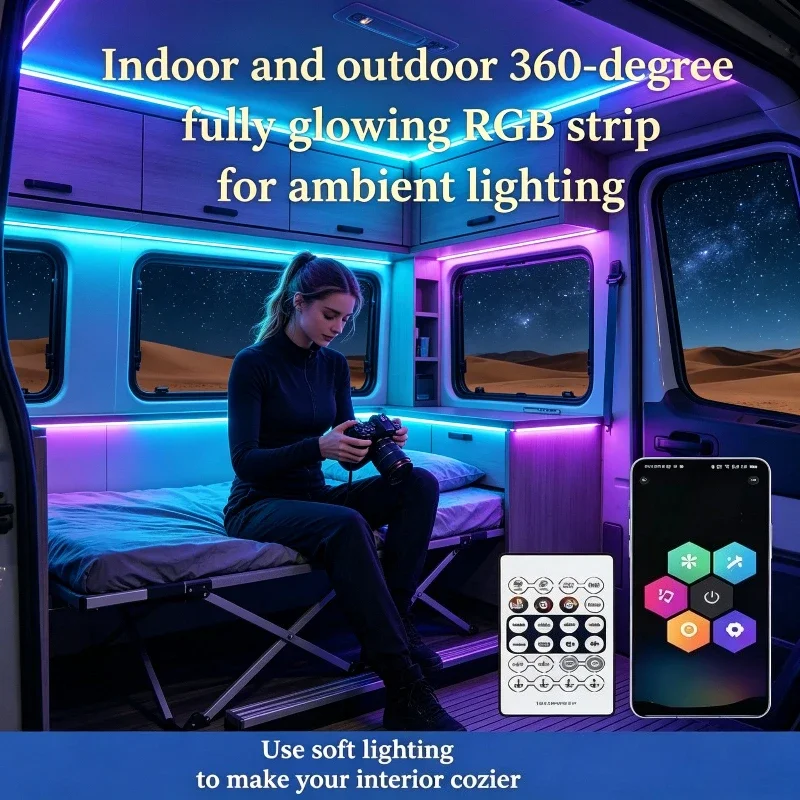 Neon LED Şerit Işıklar, RGB Re - Decor Lighting Address incelemesi ve fiyatı