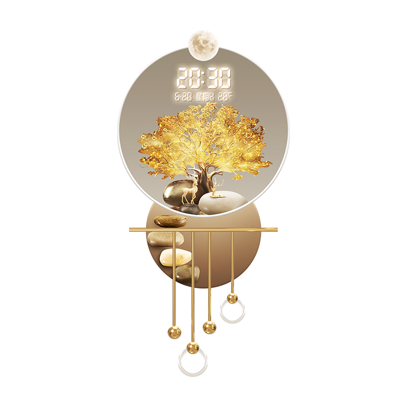 Hafif lüks tarz, zenginlik ağa - Wall Decor Lighting Tree incelemesi ve fiyatı