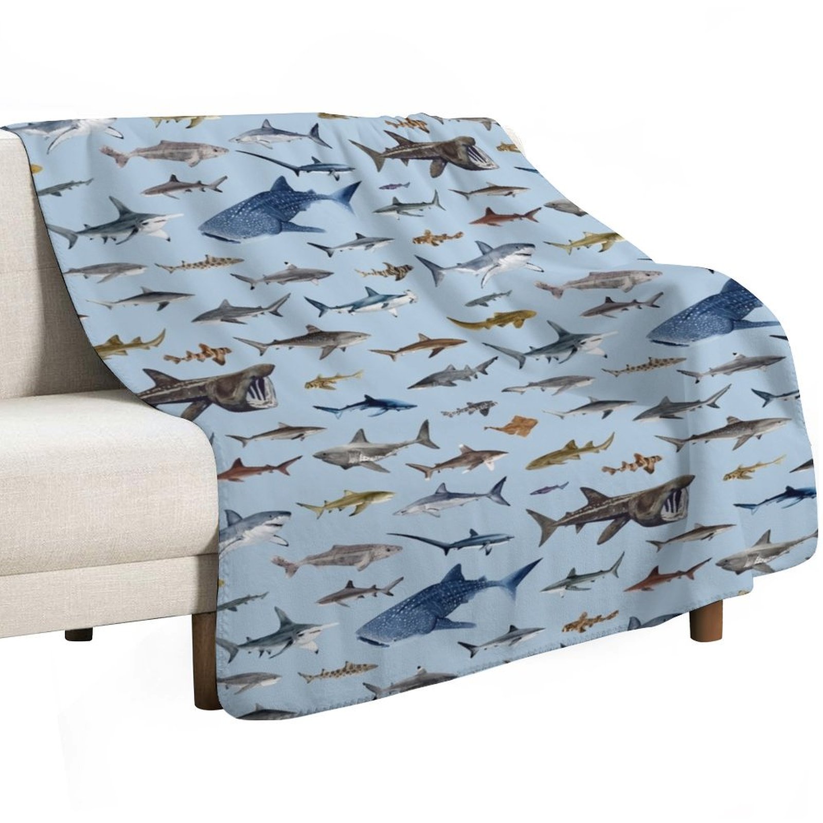 SHARKS posteri - açık mavi ren - Lighting Home Decor Ideas incelemesi ve fiyatı