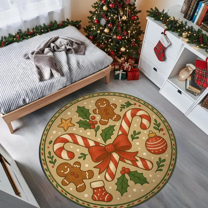 3D Noel Köyü Halısı Kış Karlı  - Bathroom Lighting Decor Ideas incelemesi ve fiyatı