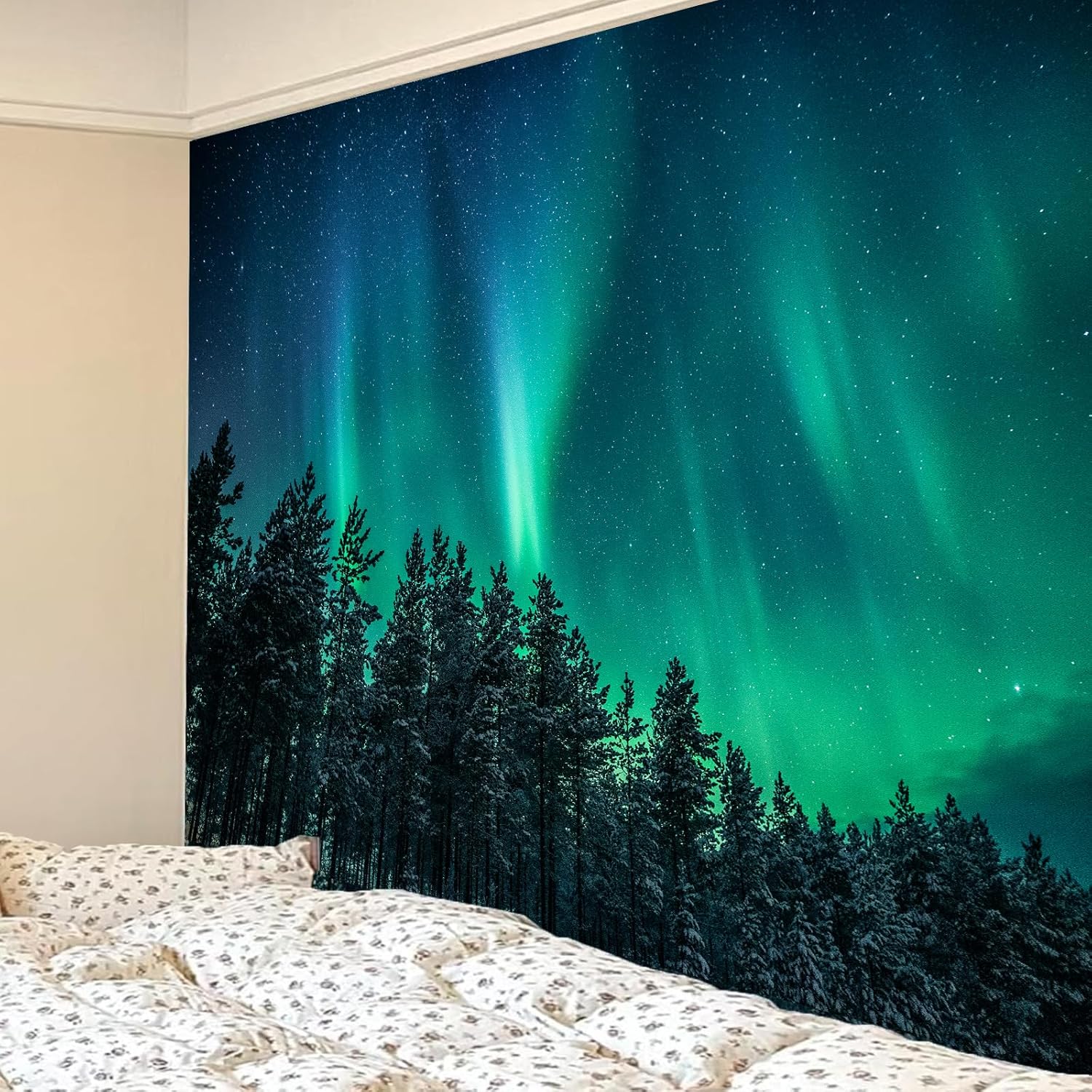 Büyük Kuzey Işıkları Goblen Du - Wall Decor Lighting Tree incelemesi ve fiyatı