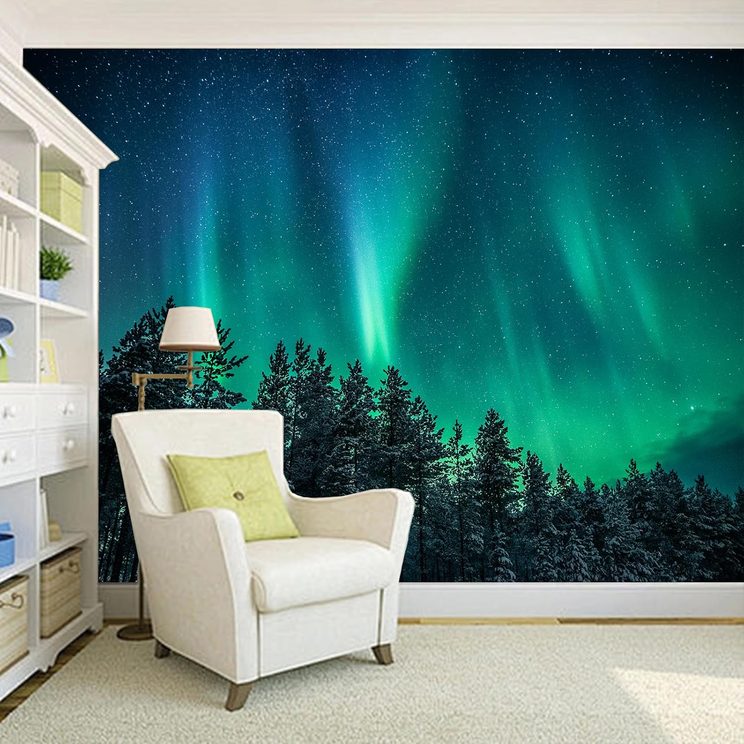 Büyük Kuzey Işıkları Goblen Du - Wall Decor Lighting Tree incelemesi ve fiyatı