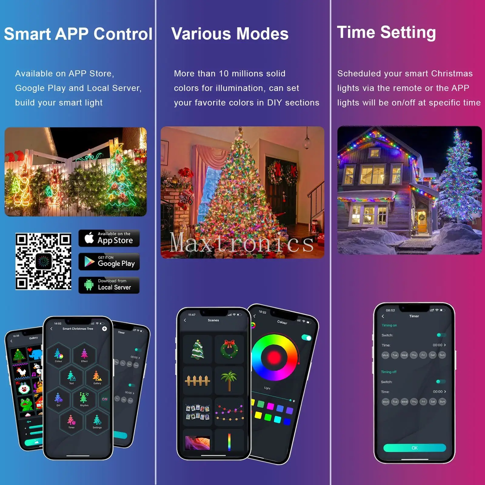 Akıllı 4 Stil RGB WS2812B LED  - Decor Lighting Address incelemesi ve fiyatı